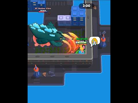 Godzilla Buzz isn't Heartless🥺 Brawlstars Sad Story😭💔#brawlstars#animation#shorts