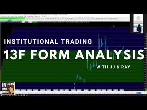 13F Institutional Trading Analysis. What I learned from a Wall Street Market Maker Part 2!