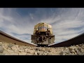Train Runs Over GoPro