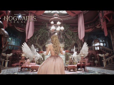 💗🏰 Ultimate Pink Room of Requirement Tour – Hogwarts Legacy🪄✨