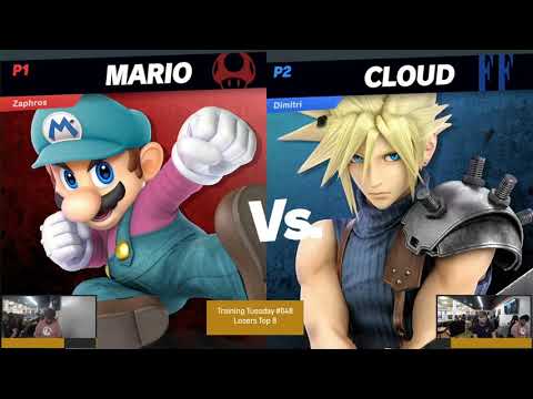 Ippo (Cloud) vs Zaphros (Mario) | Training Tuesday 11/30/2021 Losers Top 8