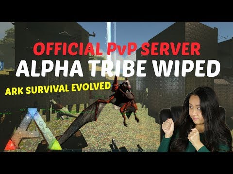 Alpha Tribe Base Wiped Official Server 159 - Ark: Survival Evolved