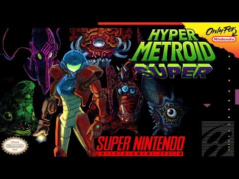 Hyper Metroid SUPER - Hack of Super Metroid [SNES] Full Gameplay