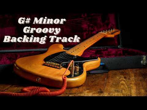 Groovy Funky Guitar Backing Track Jam in G# sharp Minor