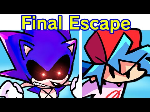 Friday Night Funkin' VS Sonic.EXE 3.0 - Final Escape (CANCELLED SONG, FINISHED) (FNF Mod/Hard)