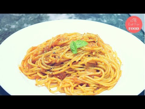 Classic Tomato Spaghetti │Episode 071 │ I'll Eat For Food
