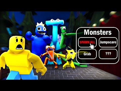 Playing As EVERY MONSTER To Troll in Rainbow Friends