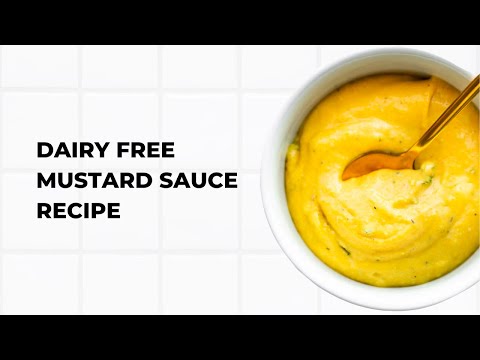 Dairy Free Mustard Sauce Recipe