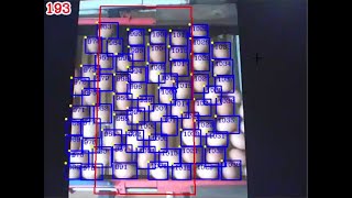 กล้อง AI นับไข่วิ่งบนสายพาน