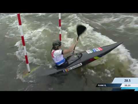 Monica Doria Vilarrubla Semi-final / 2023 ICF Canoe-Kayak Slalom World Cup Prague Czech Republic