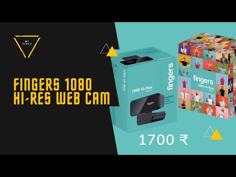 Fingers 1080 Hi-Res WebCam | Unboxing & Review | Naveen Vlogs