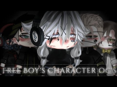 ⛓] • Free ocs! ( boy version ) • [💙] . . ., GachaLife, Read pinned  comment