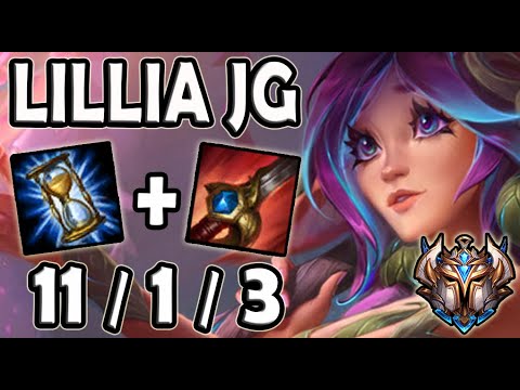 Lillia Jungle vs Lee Sin [ T1 Oner ] Challenger Korea ✔️10.15✔️
