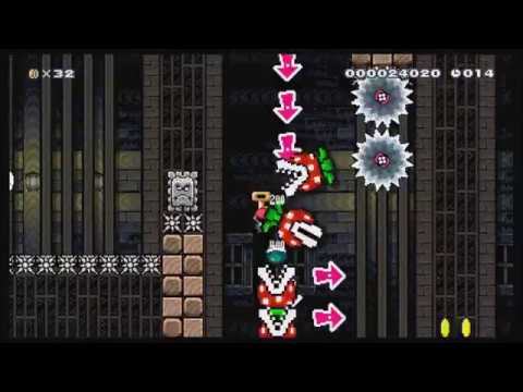 Super Mario Maker | Master Of The Dark Mansion (40s) by Andrew2121