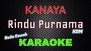 Download lagu KDM - Rindu Purnama [Karaoke] Nada Cowok | LMusical mp3