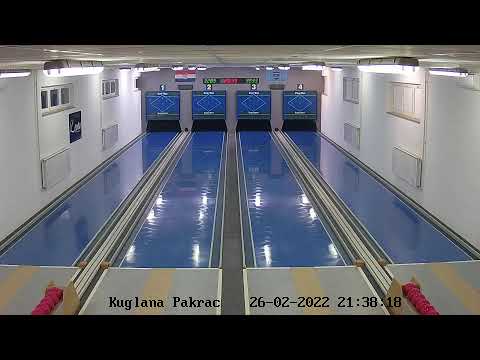 Gradska kuglana Pakrac live /KK Pakrac-Papuk- KK Belišće