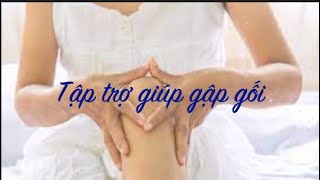 G15. Tập trợ giúp gập gối ở tư thế ngồi