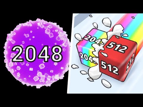 2048 Marmalade vs Jelly Run 2048 - NEW Jelly Rolling EVOLUTION Gameplay (Part 1)