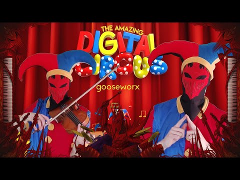 Gooseworx - The Amazing Digital Circus - Main Theme (Koron Korak Violin Cover)