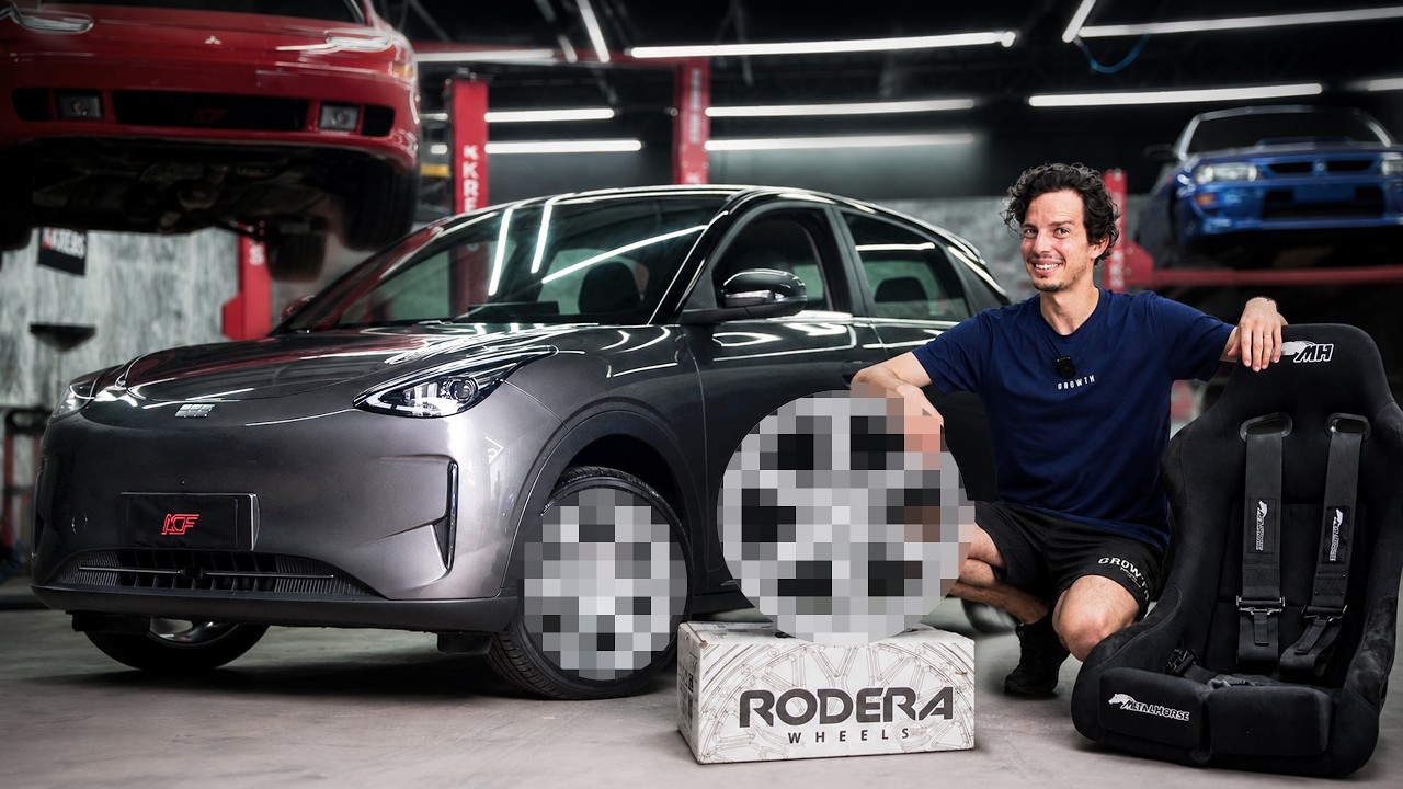 COMEÇAMOS OS UPGRADES NO GEELY EX2! TEM POTENCIAL!!
