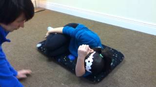 Astronaut Training: A Sound Activated Vestibular -- Visual Protocol