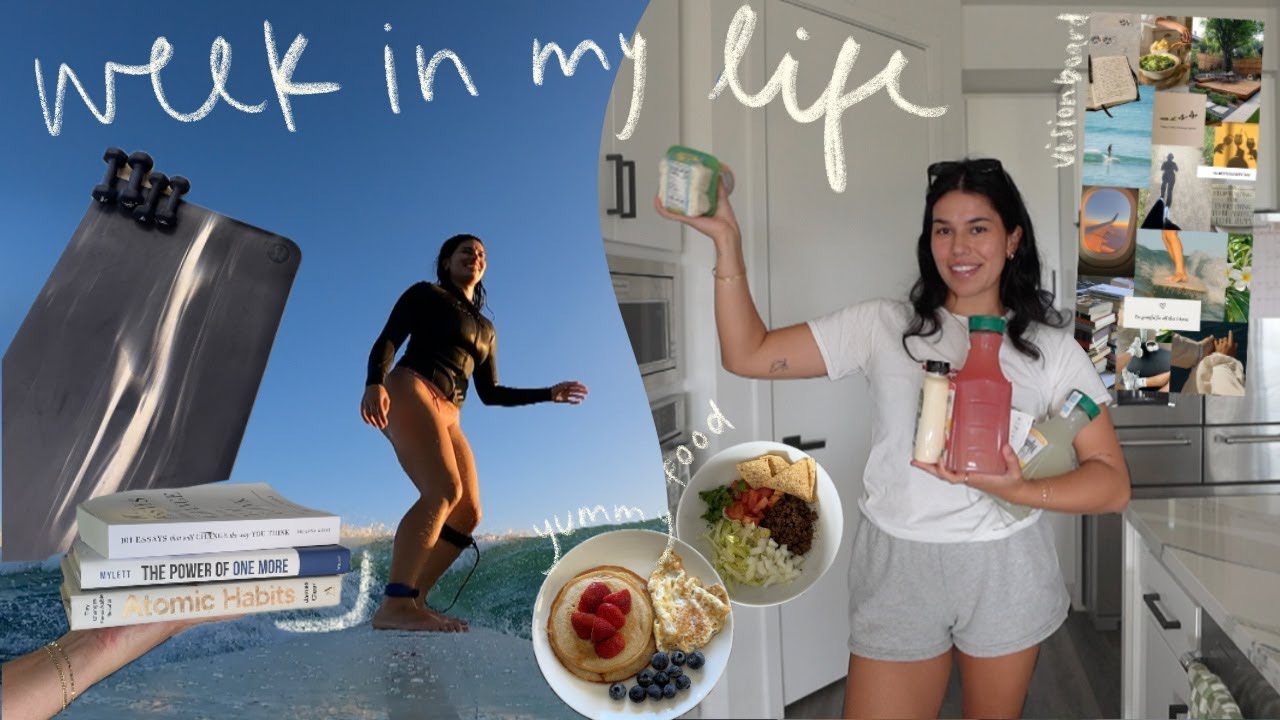 a week of wellness to start 2025 RIGHT! (workouts, meals, & building good habits)