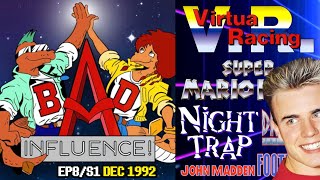 Bad Influence S1/E8 December 1992 - Full Episode #badinfluence #retrogaming #retrogames