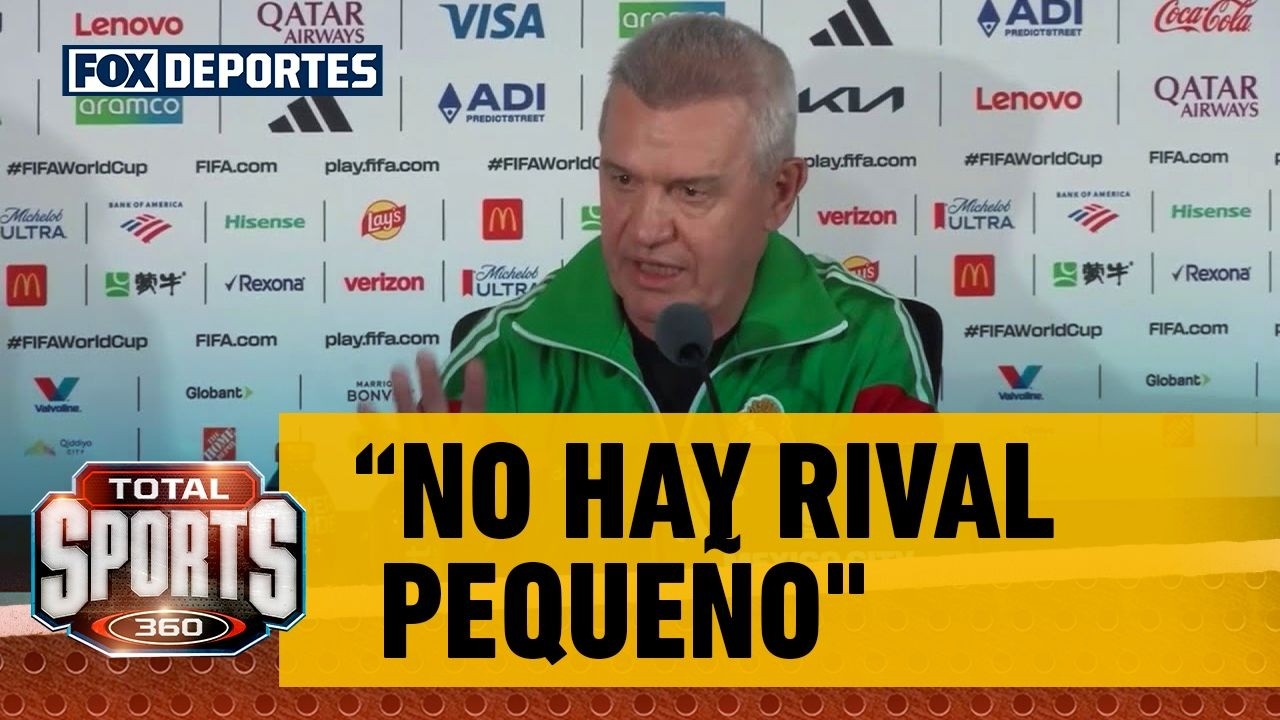 🤩 "NO HAY RIVAL PEQUEÑO" | Javier Aguirre habla previo al debut de México | Total Sports