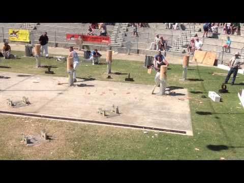 Phillip Waters vs Dale Beams Standing Block elimination champ round 1