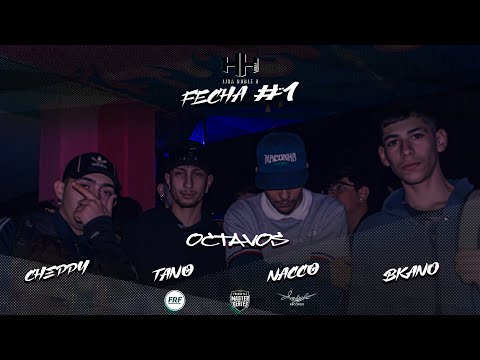CHEPPY vs TANO vs NACCO vs BKANO - 8vos Fecha 1 (2023) - La Doble H