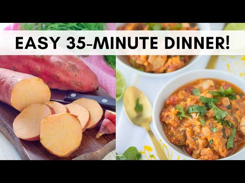 Instant Pot Chicken & Sweet Potato Dinner (Paleo, Whole30)