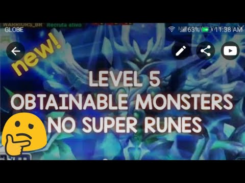 Summoners war: watch this and you can grind ellunia lvl 5 now! / best  popular 4* speed team ever!