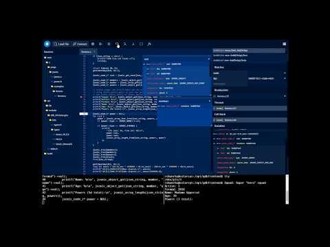 GDBFrontend - Very hackable GDB GUI debugger