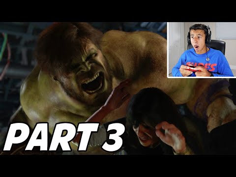 HULK IS CHASING US! - MARVEL'S AVENGERS WALKTHROUGH PART 3