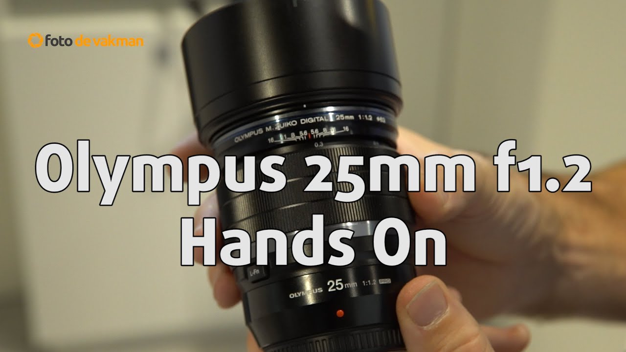 Объектив Olympus M.Zuiko Digital ED 25mm 1:1.2 PRO