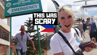 OUR British Dad HOSPITALISED in the Philippines!? | Flying To Coron on a TINY Plane!