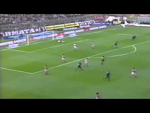 Serie A 2000-2001, day 24 Perugia - Inter 2-3 (3 Vieri, Materazzi, Vryzas)