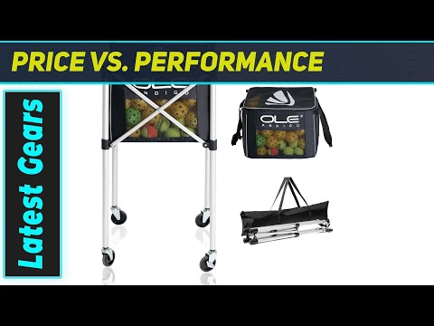 OLE ANDIGO Pickleball Cart: The Ball Caddy That Will Change Your Game!