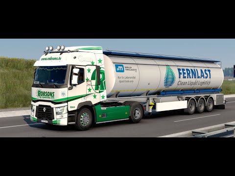 ETS2 v1.40 | Renault T DTi 11 (FIXED engine sound v2.5a by Kriechbaum) - 2K gameplay