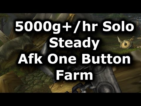 Mone AFK One Button Farming Guide | Wow Solo ~5 000 Gold Per Hour farm