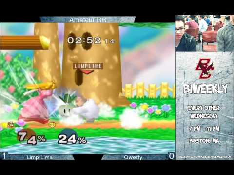 BC Biweekly 2: Newcomers RR - Limp Lime (Dr. Mario) vs. Qwerty (Sheik/Peach)