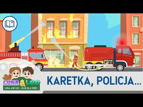 Pojazdy ratunkowe 🚑🚒🚓 - Karetka,policja, straż pożarna dla dzieci | Pojazdy dla dzieci