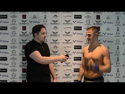 Sam Curry - Almighty Fighting Championship 28 Post Fight Interview - Combat Sports UK