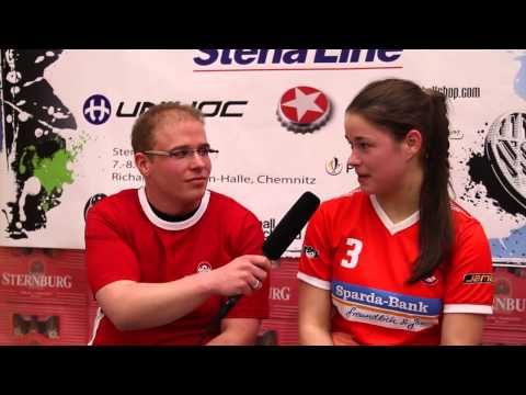 Stena Line final4: Randi Kleerbaum (SSF Bonn) nach der Halbfinal-Niederlage gegen den MFBC Grimma