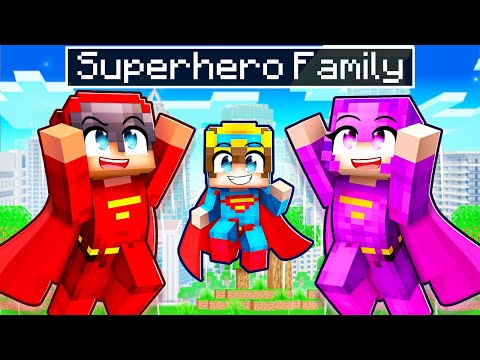 Nico - Adopted By SUPERHEROES In Minecraft!