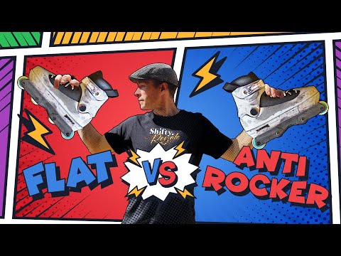 Should I skate Flat or Anti-Rocker on my inline skates? A history lesson on aggressive inline wheels