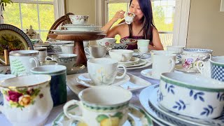 My mom's beautiful plate collection | Villeroy & Boch, Lenox, Royal Albert