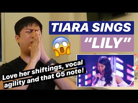 [REAKSI] TIARA - LILY (Alan Walker, K-391 & Emelie Hollow) - Indonesian Idol 2020