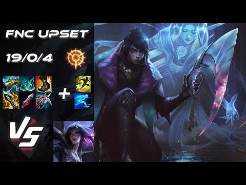Fnatic Upset BOTTOM Aphelios vs Kai'Sa - EU Challenger Patch 25.24