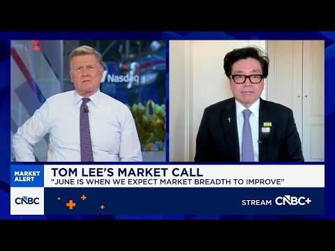 We could see some of the stock market gains in our lifetime after 2026, says Fundstrat's Tom Lee